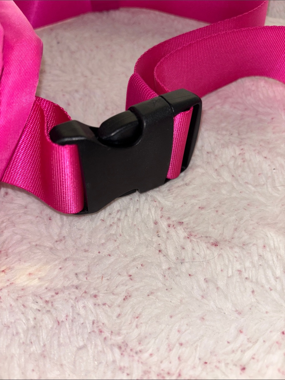 RACHEL Rachel Roy Hot Pink Nylon Crossbody Waist Bag - Picture 7 of 8